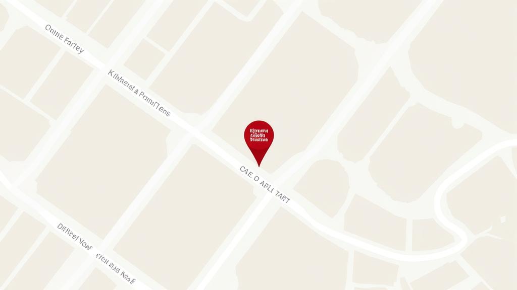 Map showing the location of Kinship Provisions in Joo Chiat, Singapore.