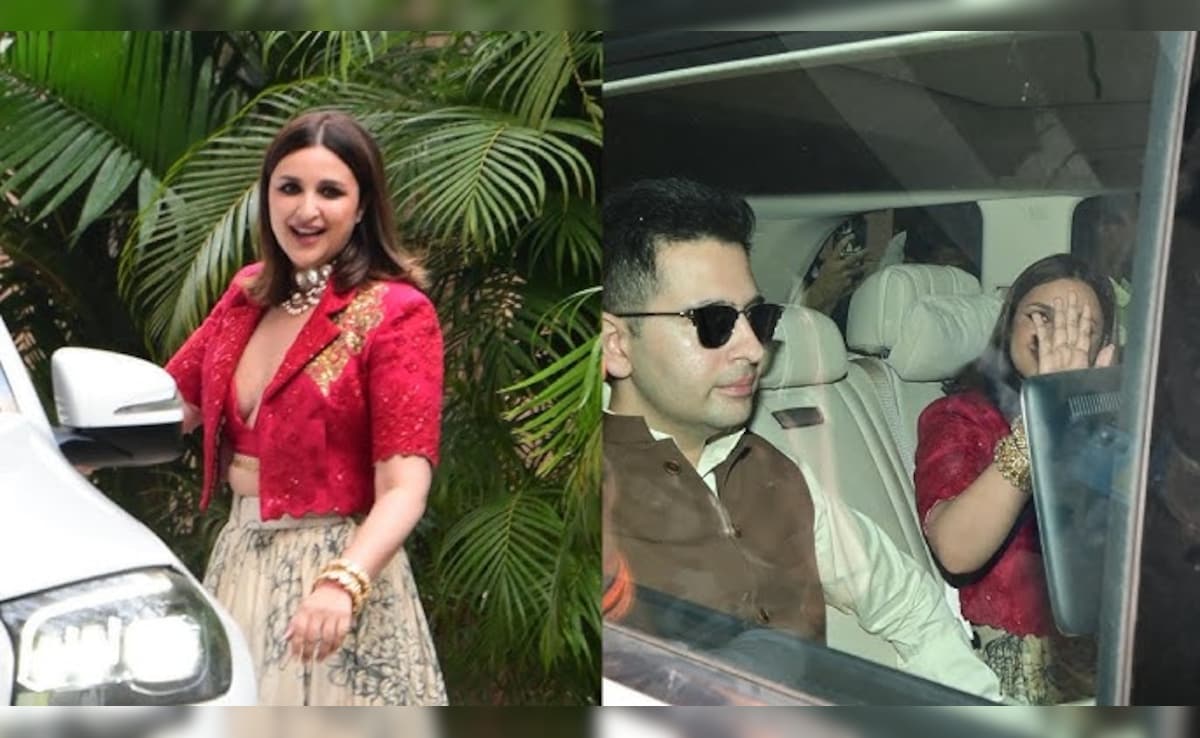 Amid Rift Rumours, Parineeti Chopra And Husband Raghav Chadha Attend Priyanka’s Brother’s Wedding. Watch